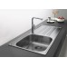 Franke Galileo GOX 611-100/2, 1000x510 mm, nerezový drez + sifón 101.0178.664
