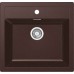 Franke SET T12 tectonitový drez SID 610 hnedá + drezová batéria FN 0147
