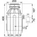 Franke Turbo Elite TE-125 Drvič kuchynského odpadu 134.0535.242