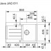 Franke Java JAG 611, Fragranitový drez, pieskový melír 114.0120.152