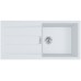 BAZÁR Franke Sirius 2.0 S2D 611-100, 1000 × 500 mm tectonitový drez, biela 143.0613.639 PO