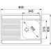 Franke Daria DSN 711 T ECO, 800x600 mm, celoplošný drez, nerez 103.0205.562