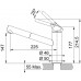 Franke FC 3055.085 ORBIT Drezová batéria vyťahovacou koncovkou, p. melír 115.0623.136