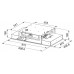 Franke Maris Flat Ceiling FCFL 906 WH Odsávač pár, Biela 350.0536.873