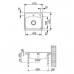 Franke Euroform EFN 610, 510x475 mm, nerezový drez 101.0286.019