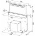 Franke downdraft FDW 908 IB XS Odsávač pár, čierna / nerez 110.0365.588