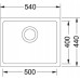 Franke Kubus KBG 110-50, 540x440 mm,, fragranitový drez, onyx 125.0176.636