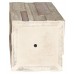 Kvetináč G21 Wood Tube dark 40x40x80cm 6392652