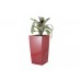 Samozavlažovací kvetináč G21 Linea small červený 55cm 6392441