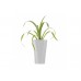 Samozavlažovací kvetináč G21 Trio biely, výška 26cm 6392510