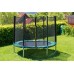Trampolína G21 s ochrannou sieťou 250cm zelená 69042612