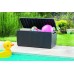 VÝPREDAJ KETER CAPRI Storage záhradný úložný box, 302 l, antracit 17201486, POŠKOZENÝ