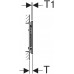 Geberit Sigma70 Ovládacie tlačidlo, 12 cm, biela 115.622.SI.1