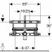 BAZÁR Geberit Kombifix Montážny prvok pre bidet, univerzálne 457.530.00.1POŠKODENÝ OBAL