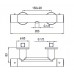 SAPHO GO GO52155 Termostatická sprchová batéria