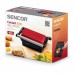 SENCOR SBG 2052RD elektrický gril kontaktný, červený 41003410