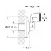 GROHE Náhradné diely - S-prípojka DN15 x DN20, chróm 12005000