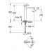 GROHE Lineare - Batérie pre umývadlovú misu, chróm 23405000