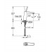 GROHE Eurodisc Joy - Páková umývadlová batéria M, biela / chróm 23439LS0