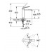 GROHE Euroeco Special - Páková drezová batéria, chróm 30208000