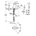 GROHE Eurosmart páková umývadlová batéria DN 15, chróm 23124000
