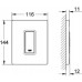 GROHE Cosmopolitan ovládacie tlačidlo 38784SD0G