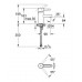 GROHE Essence páková umývadlová batéria, DN 15, chróm 34294000