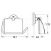 GROHE Essentials držiak toaletného papiera s krytom, chróm 40367000