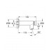 GROHE Euroeco Cosmopolitan T samouzávěrný nástenný ventil, DN 15, chróm 36266000