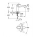 GROHE Eurodisc Cosmopolitan páková drezová batéria, DN 15, chróm 33770002
