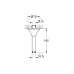 GROHE Rainshower ® Grandera stropný držiak hlavovej sprchy, chróm 27978000