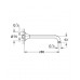 GROHE Rainshower ® Grandera stropný držiak hlavovej sprchy, chróm 27986000