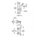 Grohe Grohtherm 1000 termostatická sprchová batéria, DN 15, chróm 34151001
