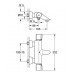 GROHE Grohtherm 2000 Spezial termostatická vaňová batéria, DN 15, chróm 34202000