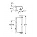 BAZÁR GROHE Grohtherm 2000 NEW termostatická sprchová batéria, DN 15, chróm 34469001