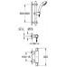 GROHE Grohtherm 3000 termostatická sprchová batéria, DN 15, chróm 34196000