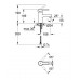 GROHE Lineare páková umývadlová batéria, DN 15, chróm 23106000