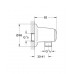 GROHE Movario nástenné kolienko, DN 15, chróm 28405000