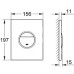 GROHE Nova Cosmopolitan ovládacie tlačidlo, mesačná biela 38847LS0