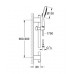 GROHE Power & Soul Cosmopolitan 130 sprchová súprava , chróm 27733000