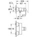 GROHE Quadra páková sprchová batéria, DN 15, chróm 32637000