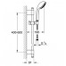 GROHE Rainshower Solo 100 sprchová tyč set 1 prúd, chróm 27339000
