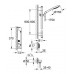 GROHE Rainshower Solo F-digital sprchová súprava, chróm 36298000