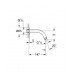 GROHE Relexa - Sprchové rameno, 152 mm, chróm 28541000