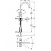GROHE Red Duo páková drezová batéria, DN 15, supersteel 30033DC0