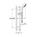 GROHE Relexa Massage sprchová súprava, chróm 28933001