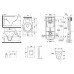 GROHE Rapid SL - Rapid SL pre závesné WC, kompletná sada 38528SET-KR