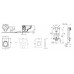 GROHE Uniset - Uniset pre závesné WC, kompletná sada 38643SET-KC