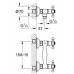 GROHE Sinfonia sprchová batéria, DN 15, chróm / zlato 26000IG0
