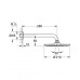 GROHE Rainshower-Hlavová sprcha Cosmopolitan,průměr 210 mm,rameno 286 mm,chrom 26062000